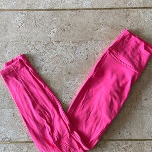 lululemon athletica Bright Pink Women's Leggings
